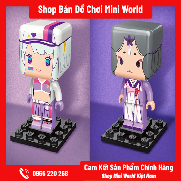 Mô hình Mini World Nhân Vật Bí Ẩn MW2 [Gửi 1 Hộp Ngẫu Nhiên]