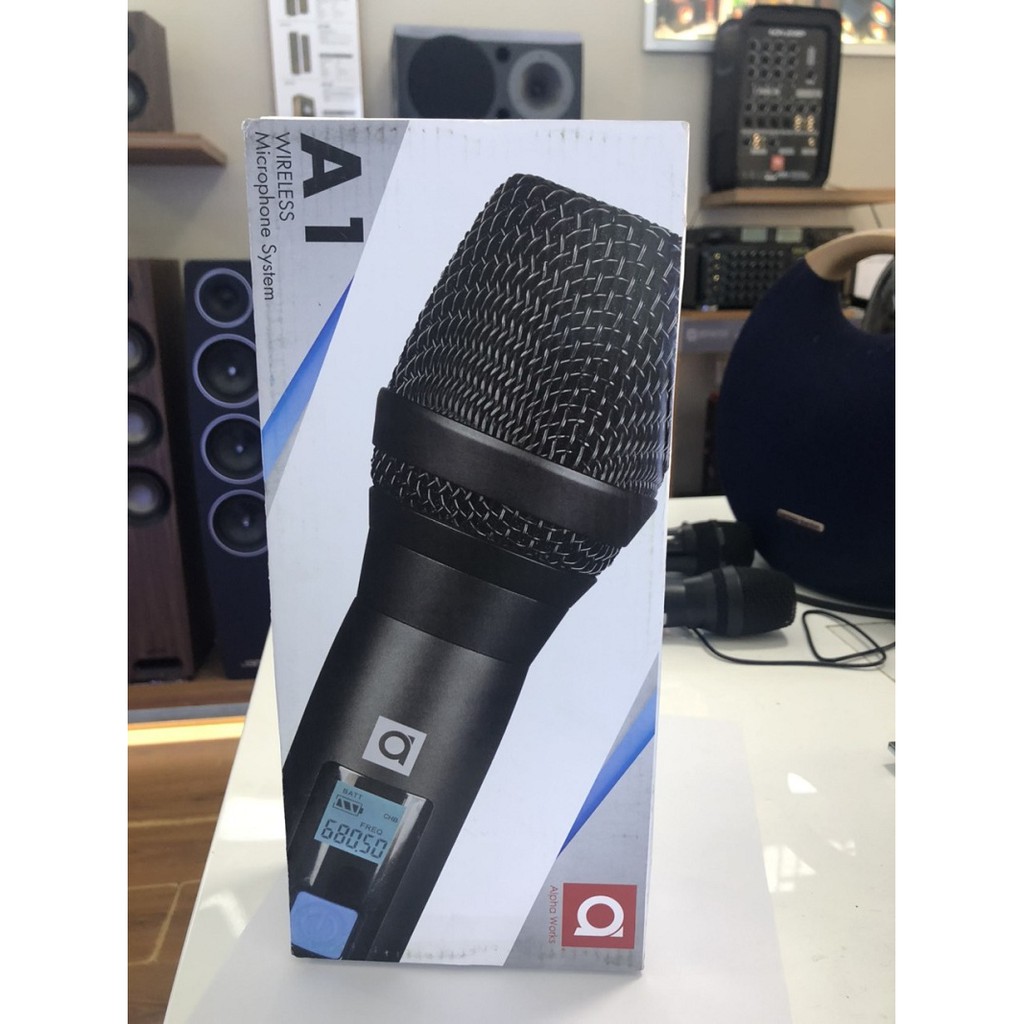 Mic hát Karaoke Alphaworks A1 chính hãng PGI (Alpha Work) Micro a1