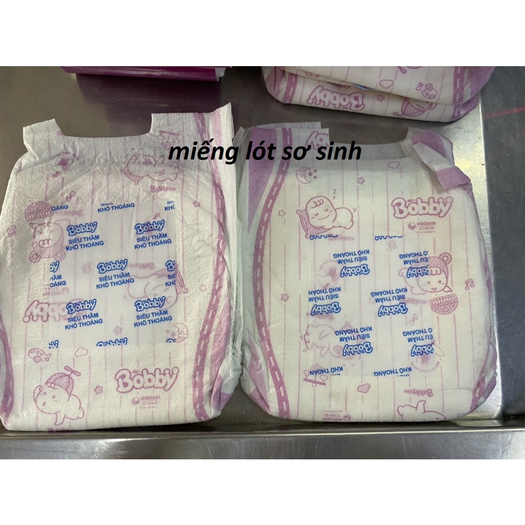 Combo 10 miếng lót Bobby Huggies Molfix NB1 NB2