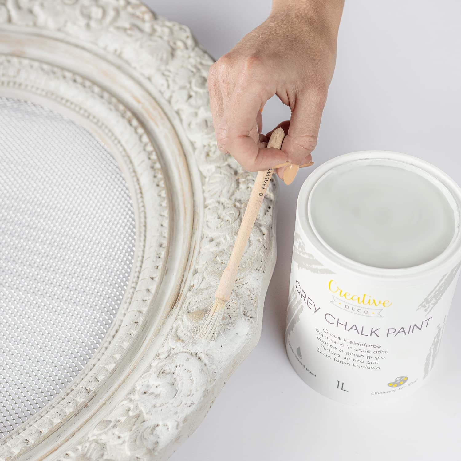Sơn trắng Decor trang trí trong nhà. Sơn phấn Chalkpaint màu trắng