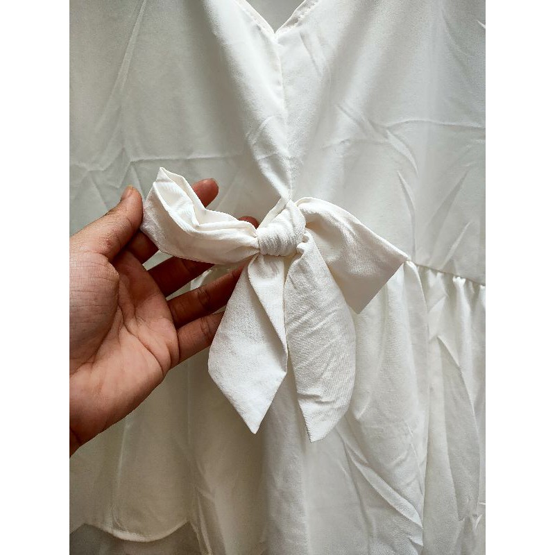 [HCM]Áo babydoll cột nơ trước