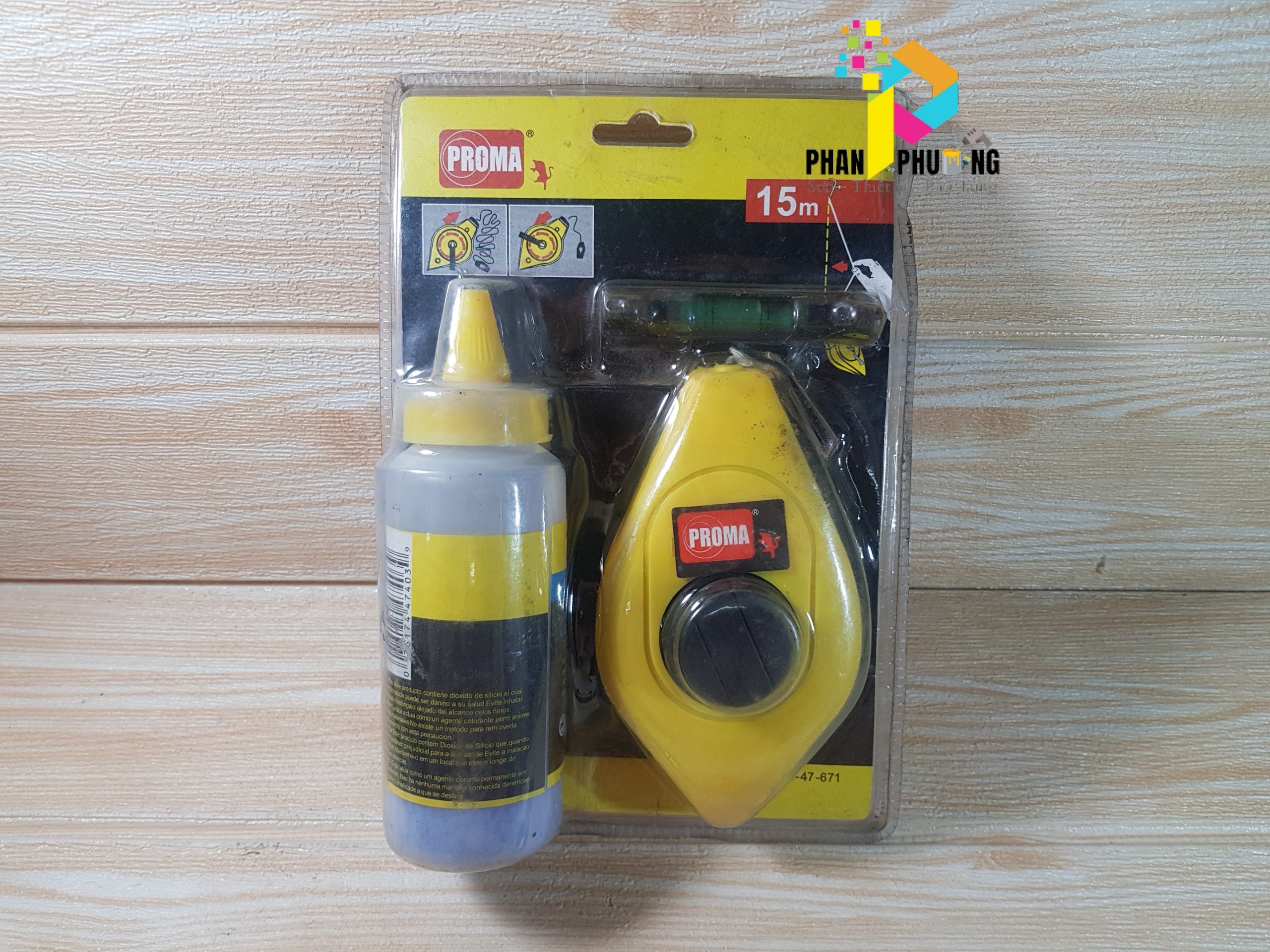 CHỈ BÚNG MỰC / BỘ BẬT MỰC 15M PROMA