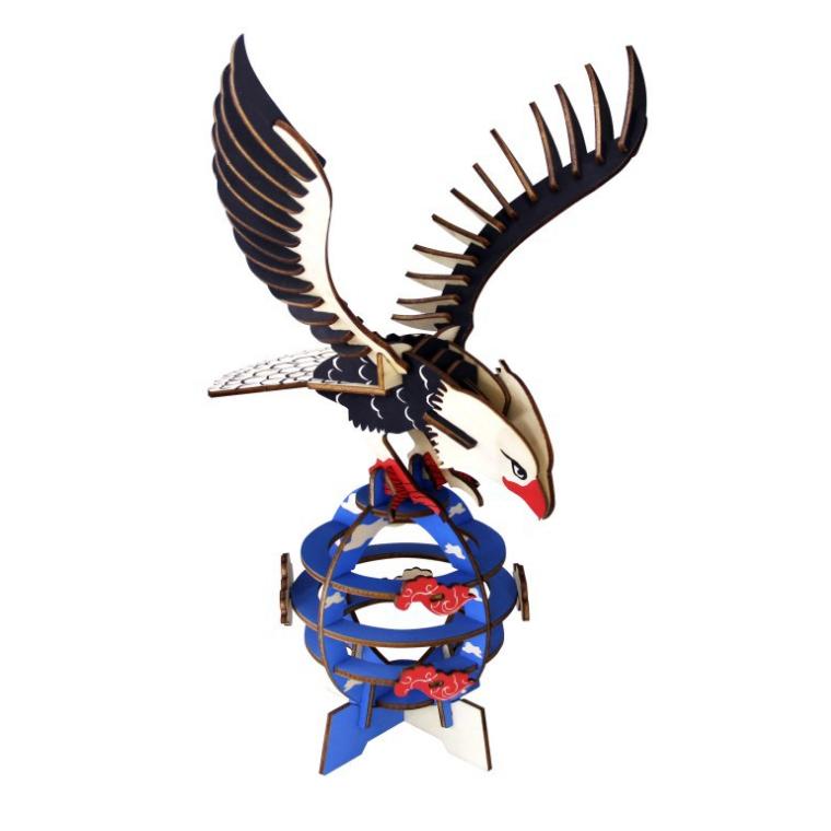 Đồ chơi lắp ráp gỗ 3D Mô hình Đại Bàng Eagle LC-GE008