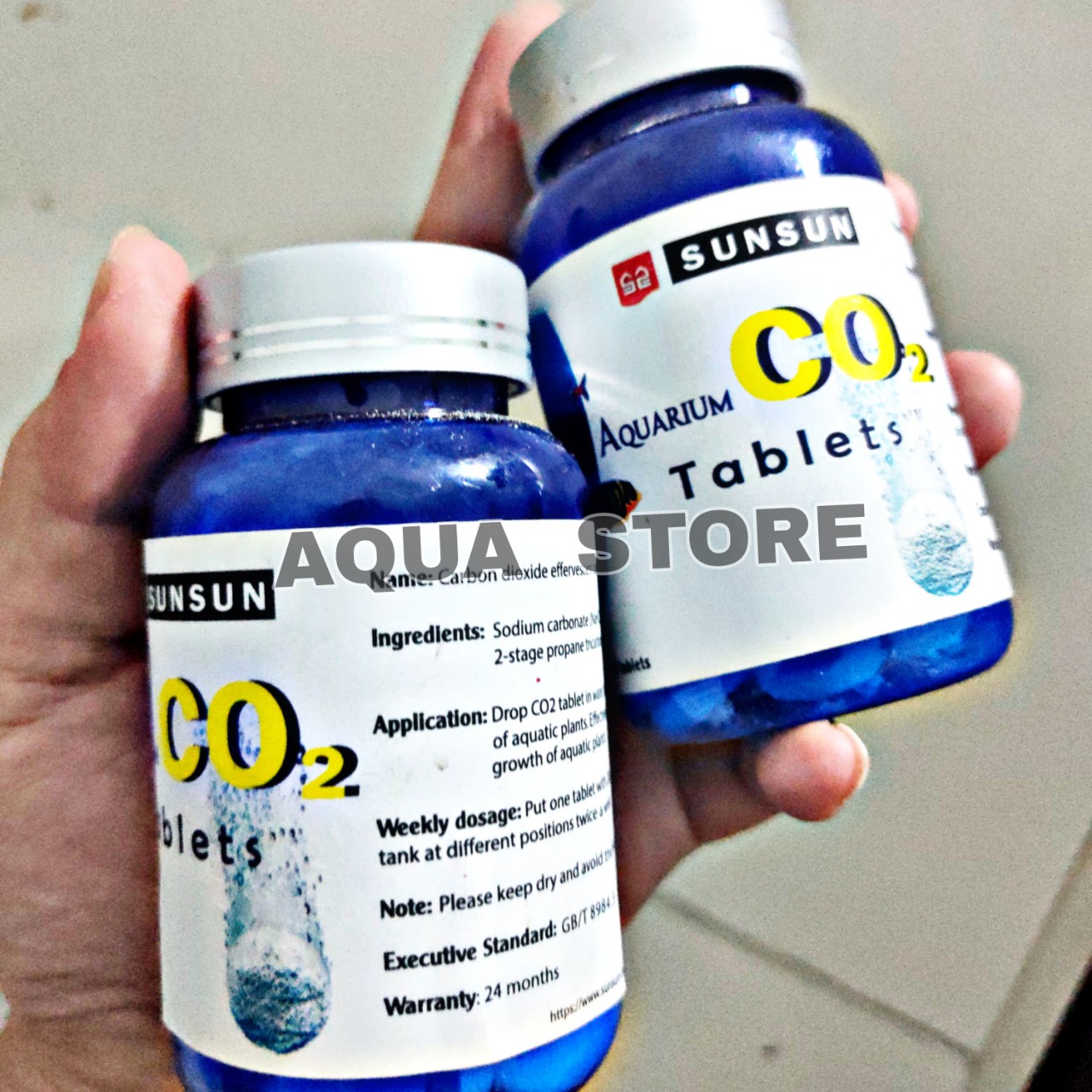 10 Viên nén CO2 cho bể Thủy sinh- Viên CO2