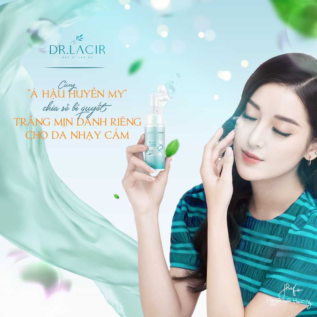 SỮA RỬA MẶT DR.LACIR - HÀN QUỐC [chính hãng 100%]