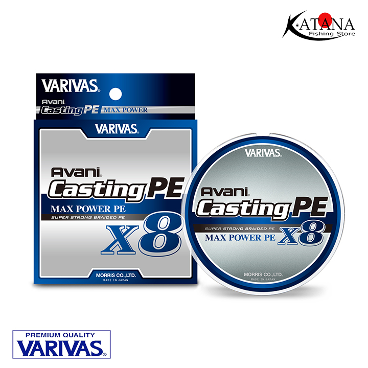 Dây câu chính hãng varivas avani casting pe max power x8 200m - 300m