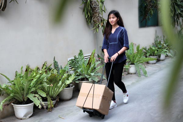 Xe đẩy đi chợ gấp gọn đa năng ADVINDEQ HT-MINI01 (Tải trọng 45kgs)