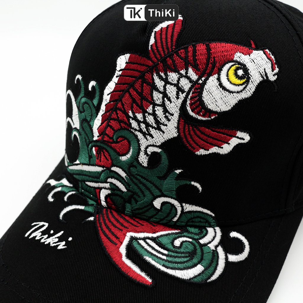Mũ Nón Lưỡi Trai Hình Cá Chép THIKI chính hãng