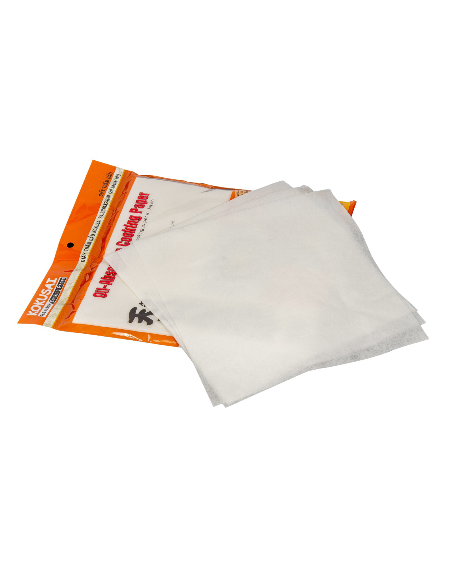 Combo 2 túi giấy thấm dầu kokusai 24.5cmx24cmx - gtdd00004596 - giấy thấmdầu, thấm hút dầu mỡ x2