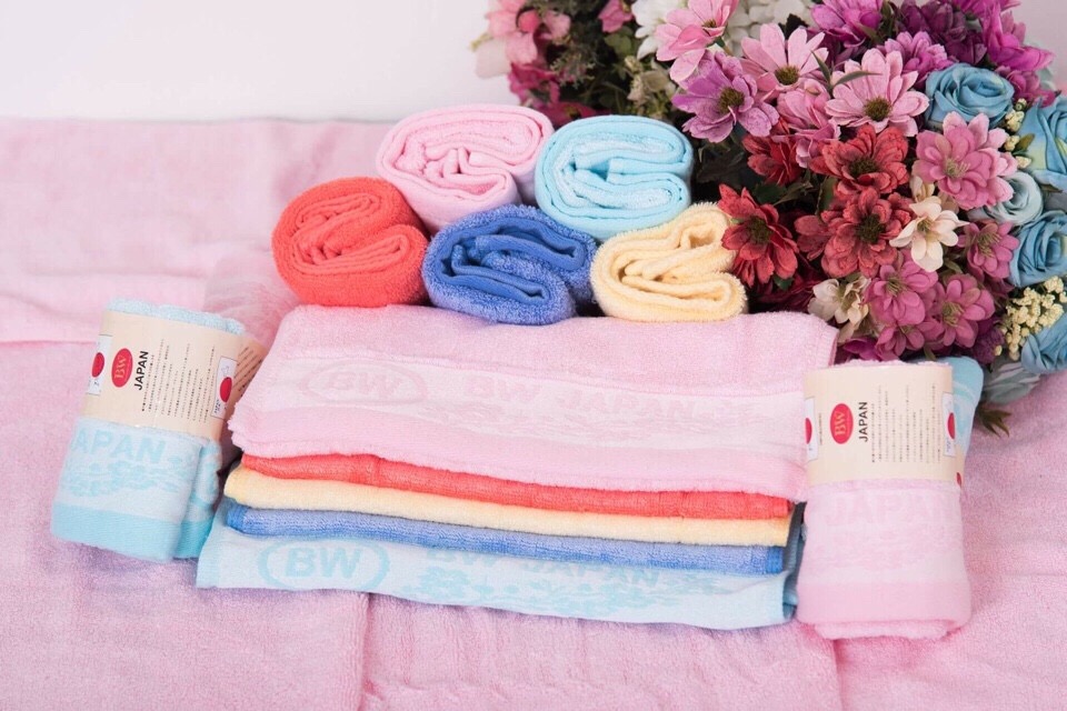 [Lấy mã giảm thêm 30%] Khăn Mặt Sợi Tre Cao Cấp Kích Thước 30x50cm