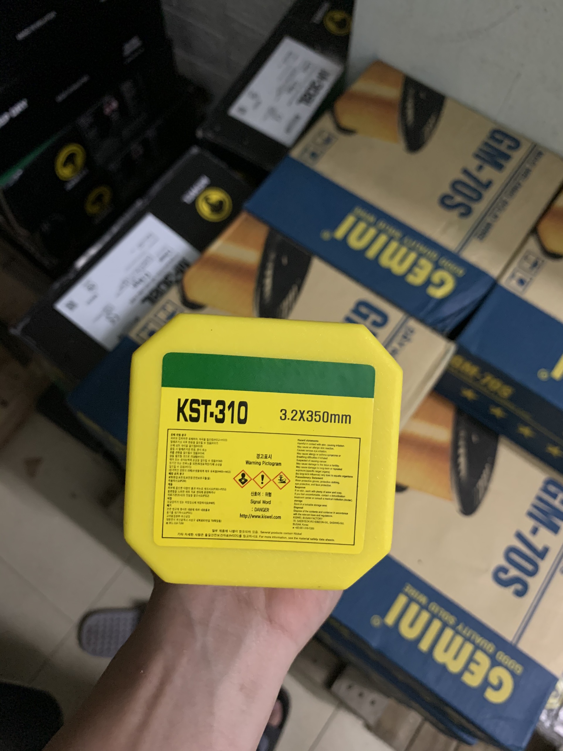 Que hàn inox KST310 Nhập khẩu Hàn Quốc ( 5kg )