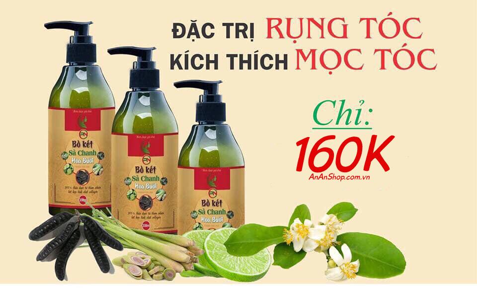 Dầu gội Sả chanh Hoa bưởi