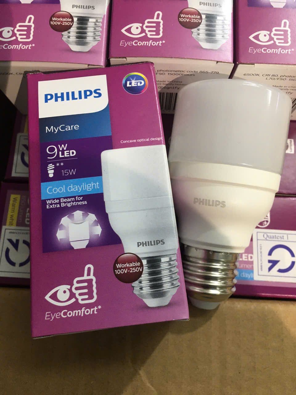 [Mã LIFE15820K giảm 10% đơn 59K] BÓNG LED BRIGHT 9W E27 1CT/12 APR PHILIPS
