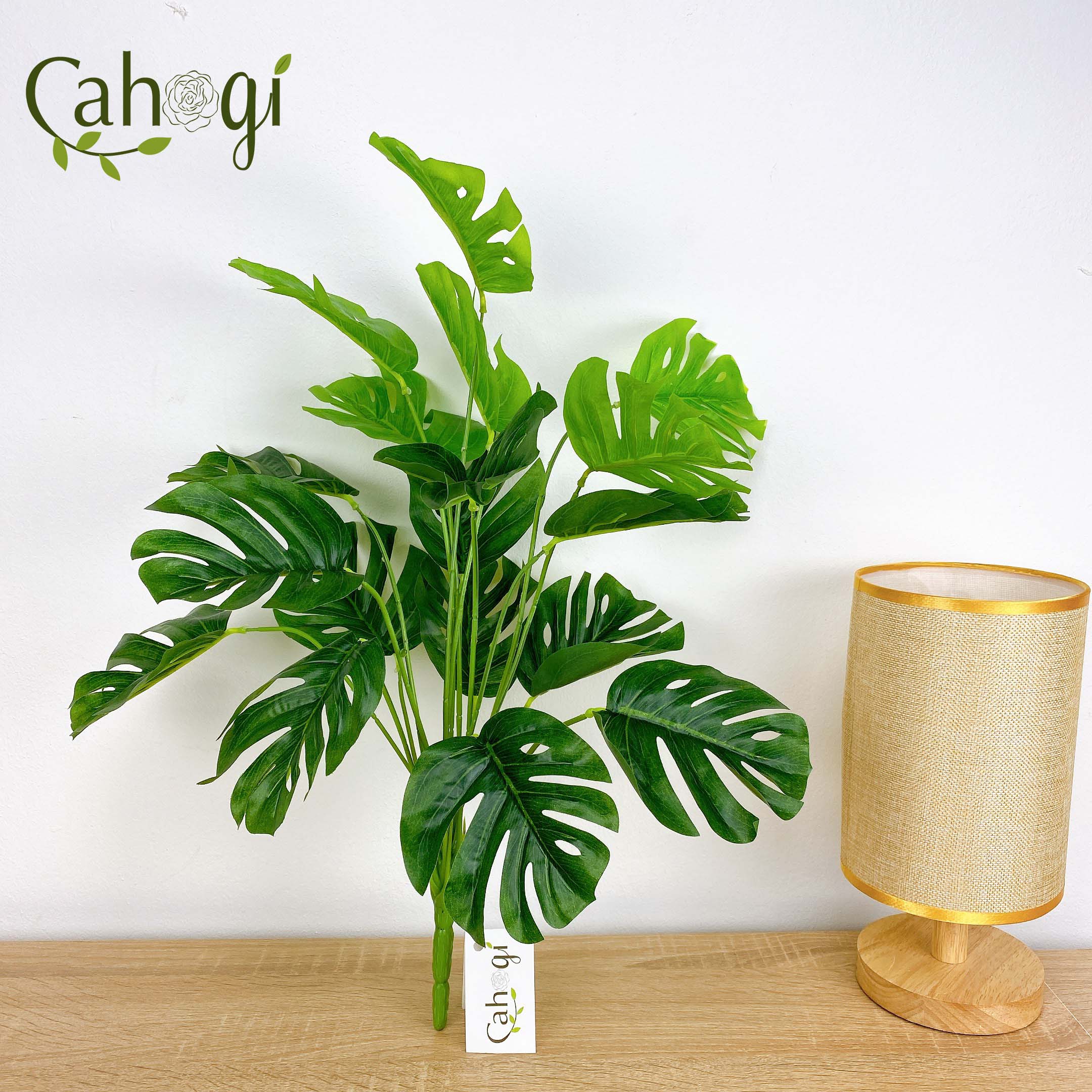 Cây nhựa PVC - Cây Lá Rùa DECOR cỡ lớn (Không Kèm Chậu)