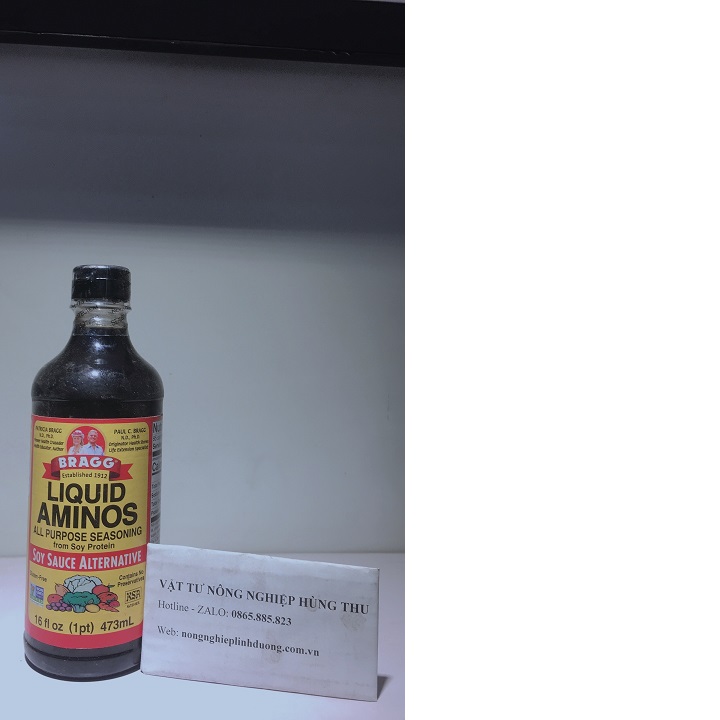 Nước tương ( xì dầu) không biến đổi gen bragg liquid aminos 946ml (#phanbon, #caycanh, #vattu)