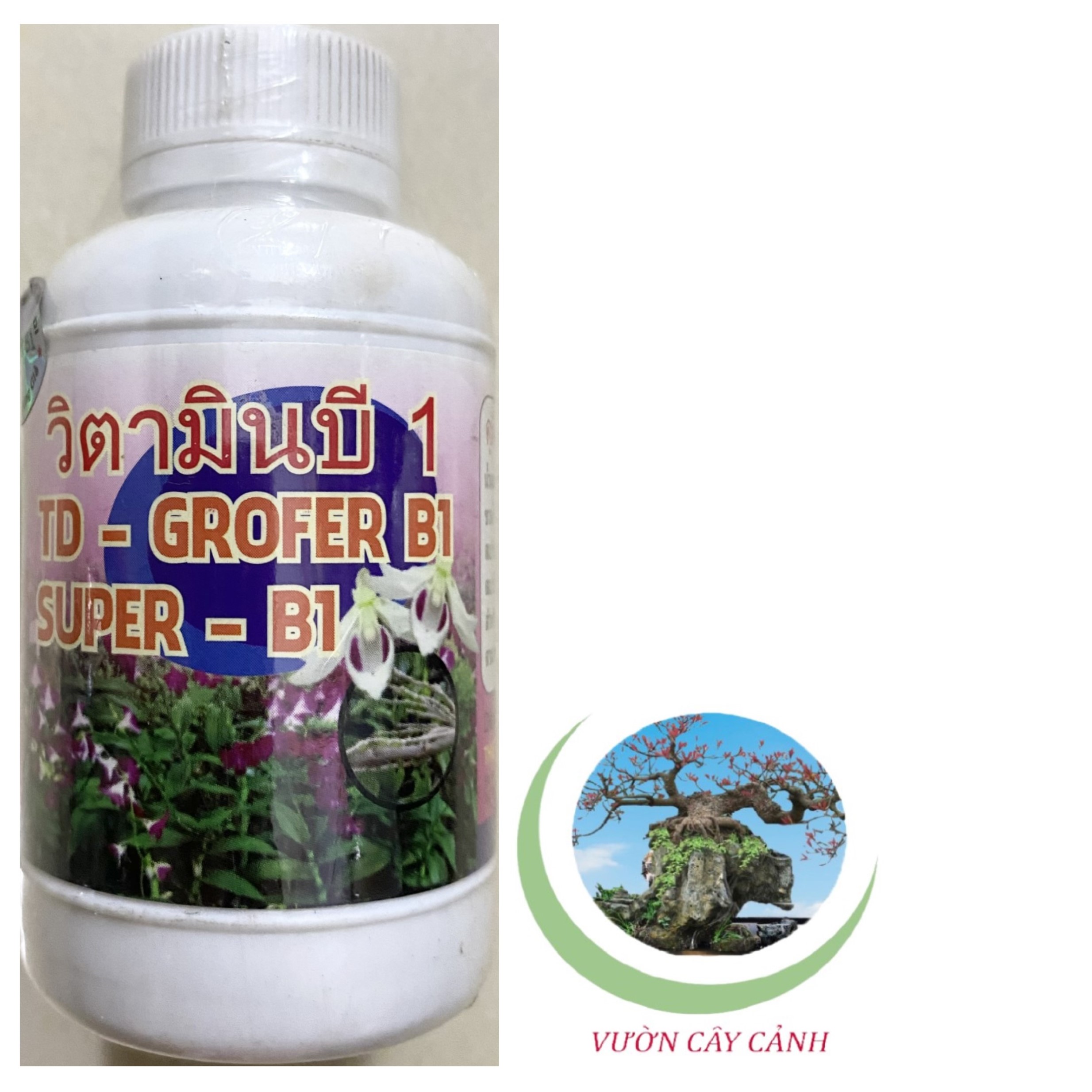Phân bón lá vitamin b1 grofer thái lan - kích ra rễ, đâm chồi, dưỡng cây cho hoa lan, cây kiểng, bonsai - #093a# 100ml