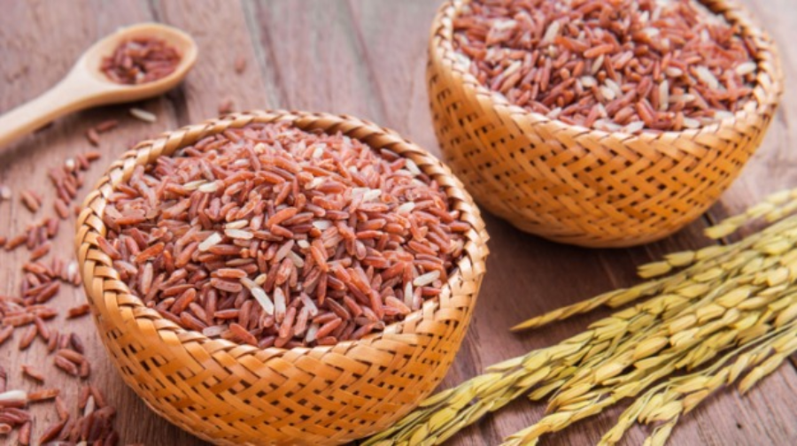 Bột gạo lứt mè đen hạt sen 500g - ( MS)