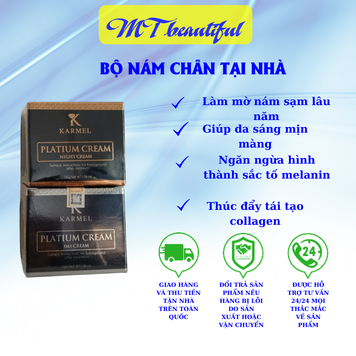 Kem nám chân ngày và đêm KAMEL chính hãng
