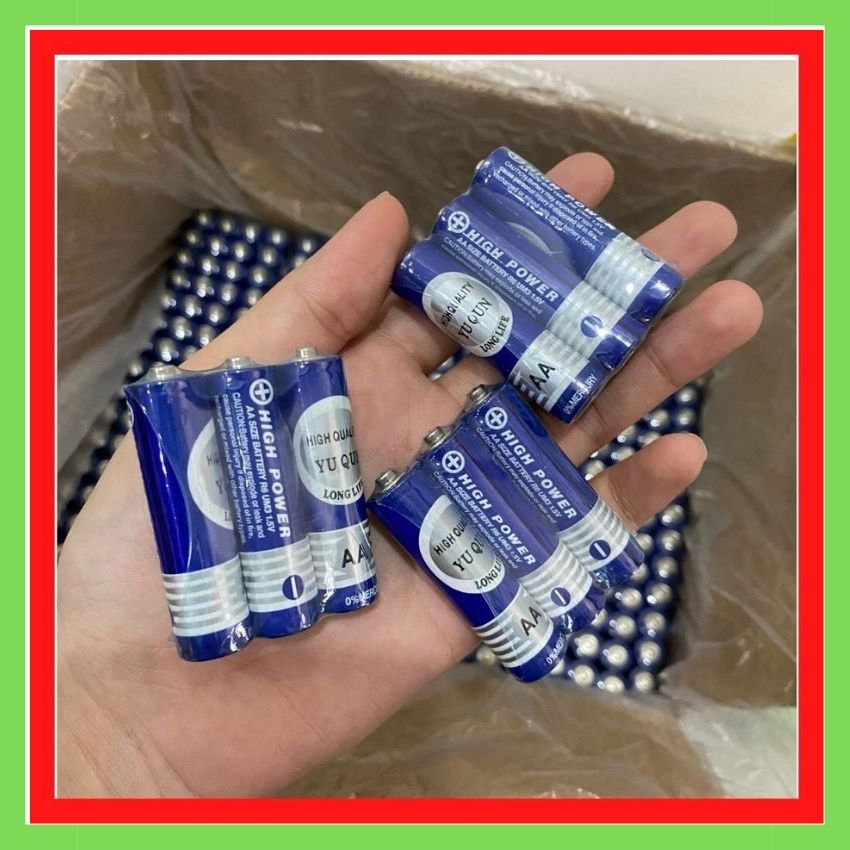 [Mới] 3 Cục Pin Tiểu AA ( Lốc 3 Viên)/ 4 Cục Pin AAA ( Lốc 4 Viên)