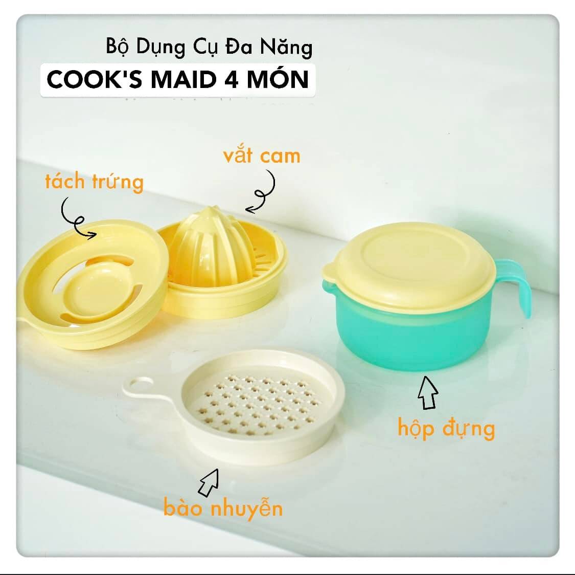 BỘ DỤNG CỤ ĐA NĂNG COOK’S MAID