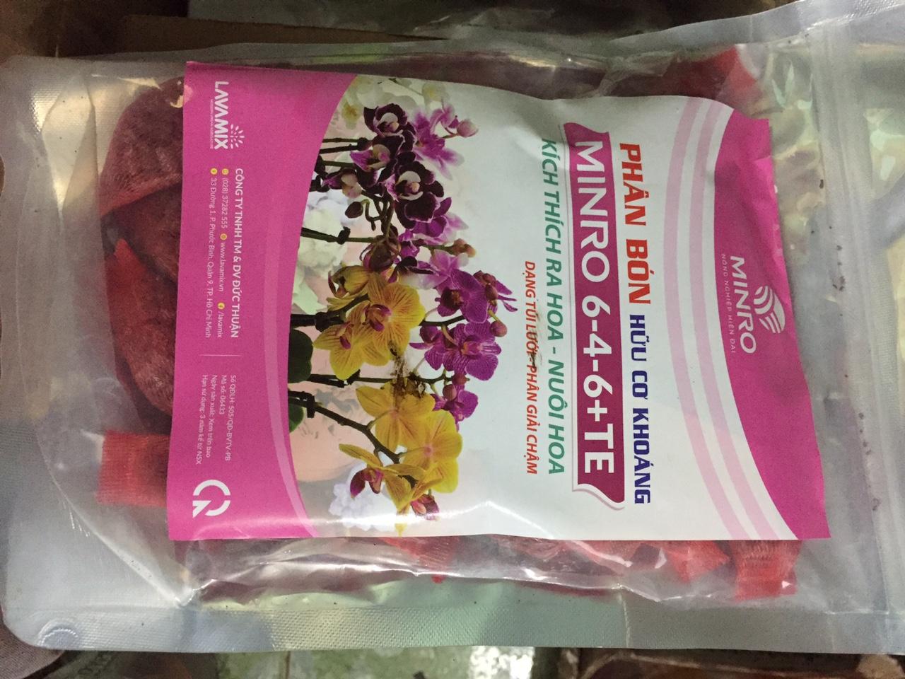 Phân tan chậm 6-4-6+te minro 30 gói