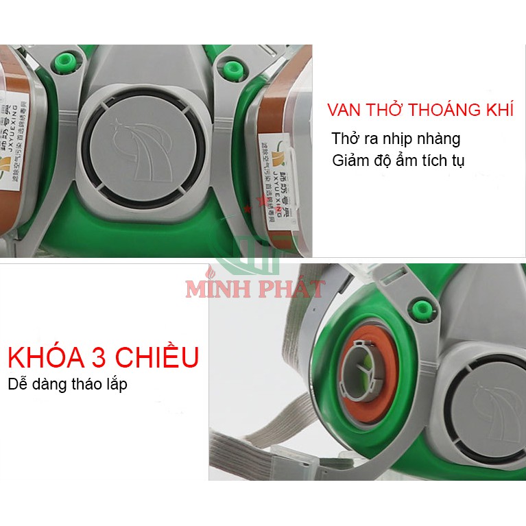 [HCM]Mặt nạ chống độc mặt nạ chống bụi sơn.