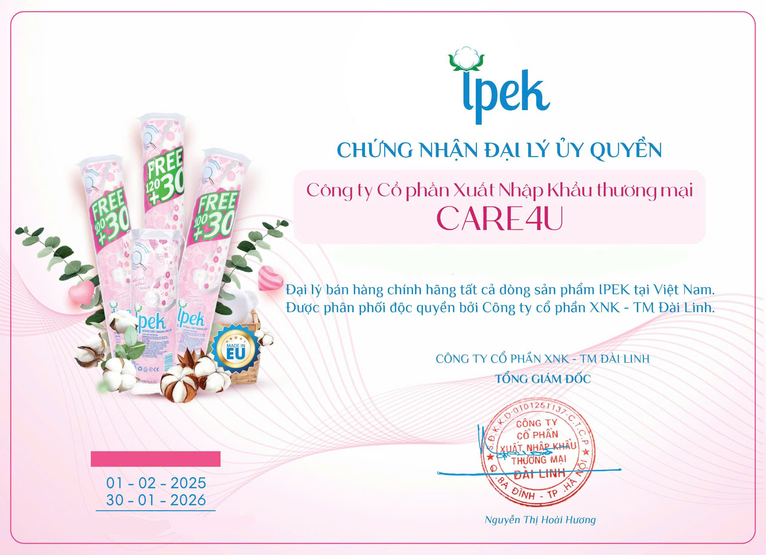 [Free Mask] Combo of 5 Ipek Makeup Remover Pads, 130 Pieces (5X130 Pieces)