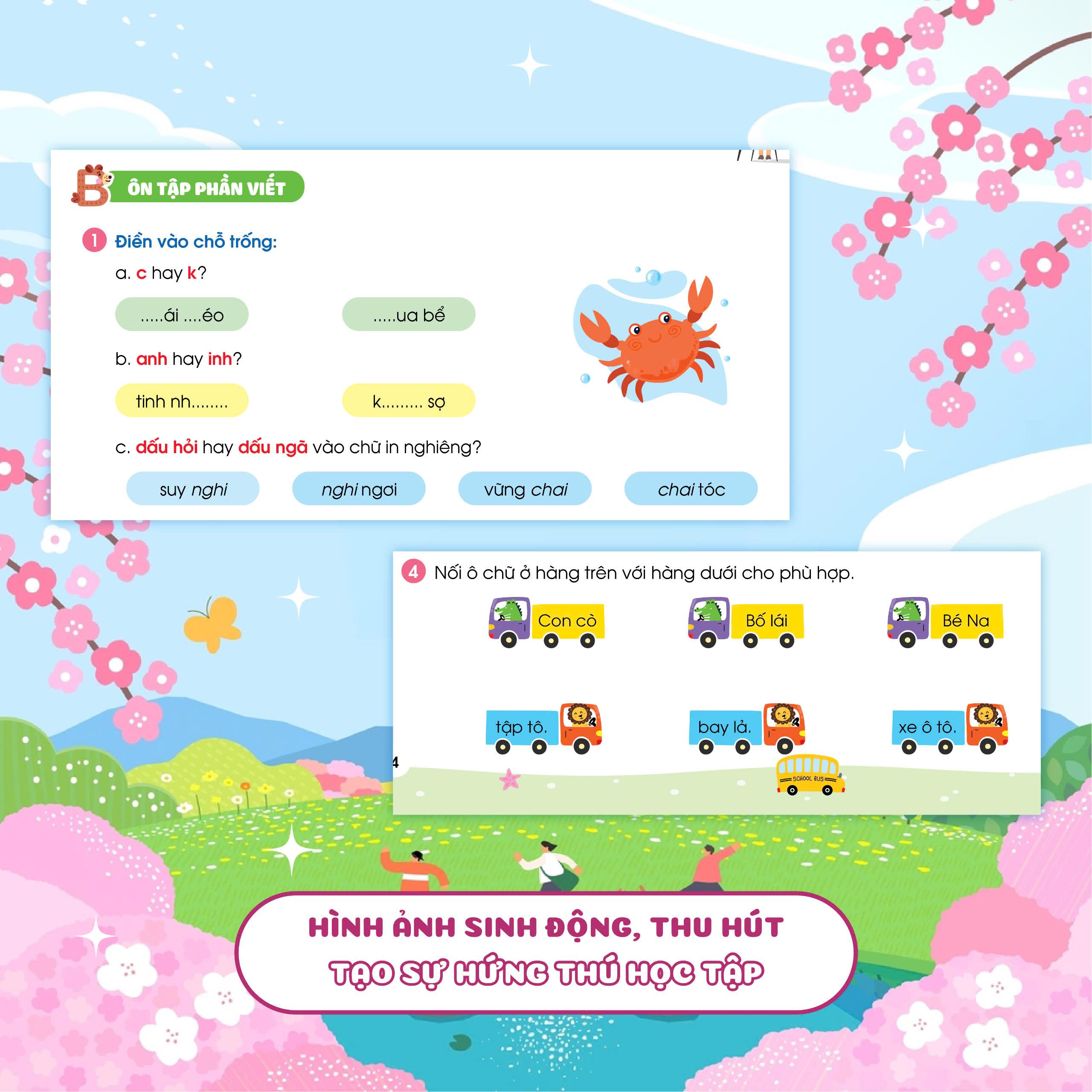 Sách Phiếu ôn hè Tiếng Việt lớp 1