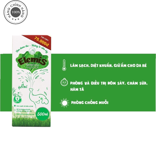 Elemis Herbal Baby Bath Water 200ml / 500ml Bottle