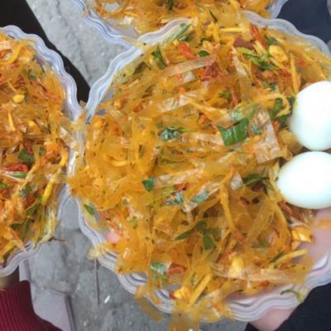 1 bịch bánh tráng trộn thập cẩm satế