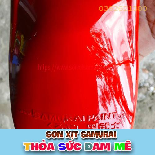 Chai sơn màu đỏ nổi bật 23