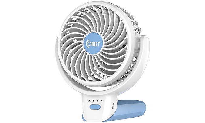 QUẠT MINI SẠC CẦM TAY COMET CRF0904 ( Bao mát, Xịn Sò )
