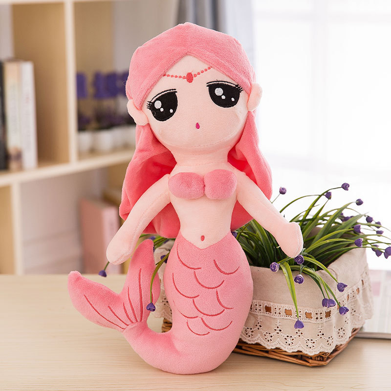 [HCM]Gấu Bông Nàng Tiên Cá Tuyệt Đẹp Cho Bé Yêu (30cm---50cm) Hàng Xịn Cao Cấp Loại 1 Chuẩn Form, An Toàn Cho Trẻ Nhỏ - Gấu Bông Người Cá