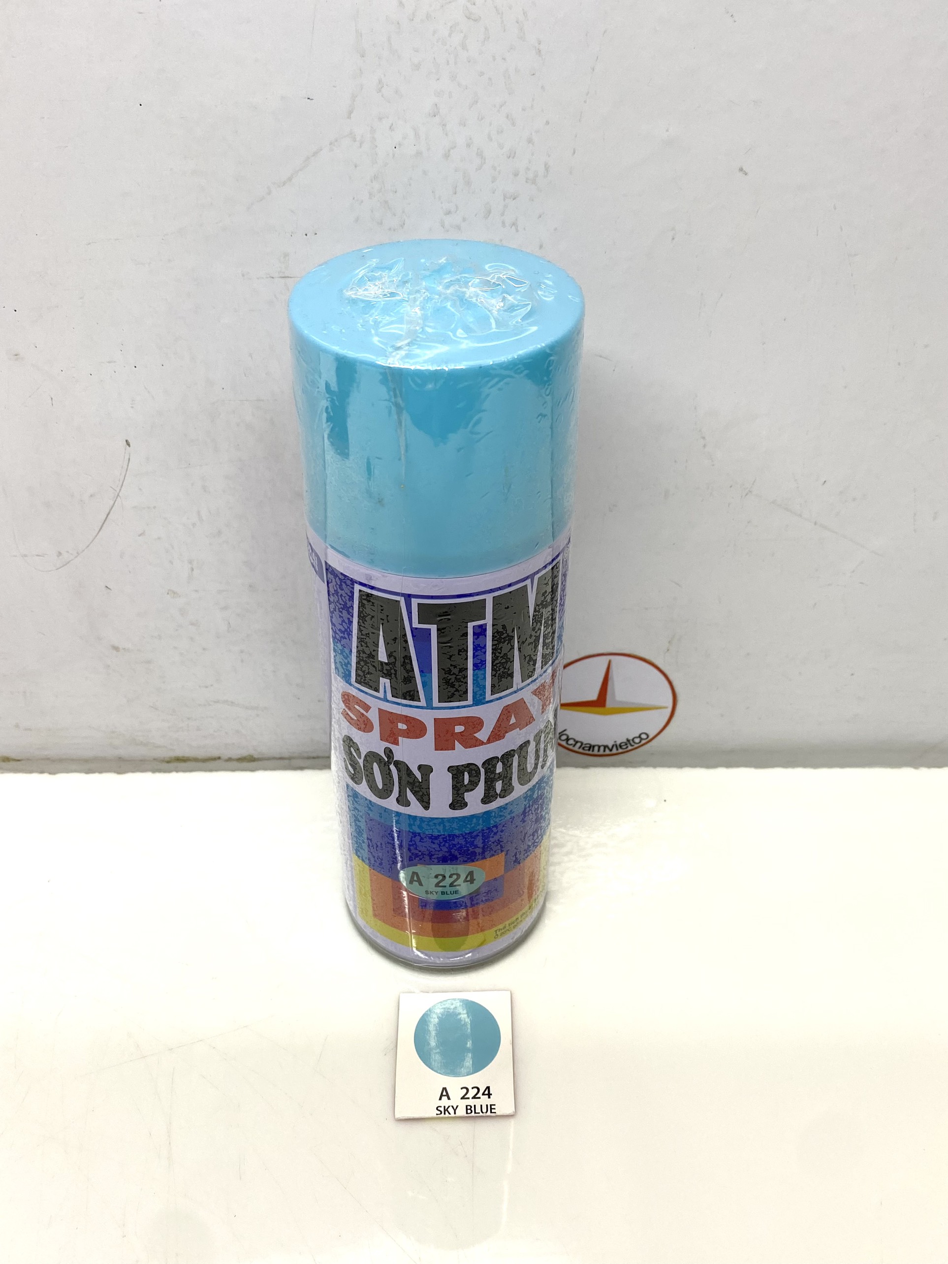 Sơn xịt ATM màu xanh hòa bình A224