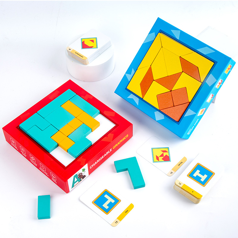 Khối hình tư duy trí tuệ Tangram