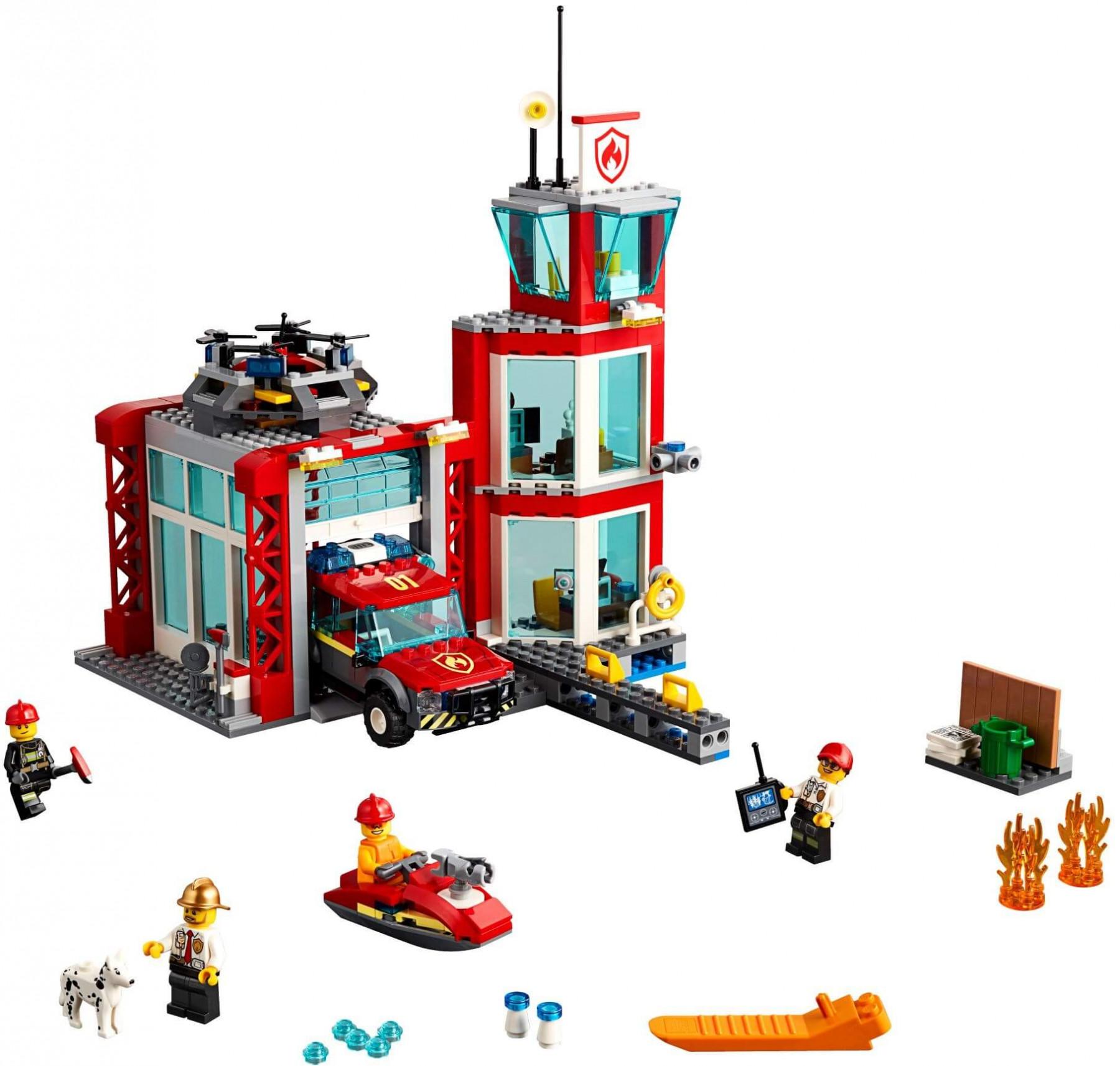 LEGO City 60215 - Trạm Cứu Hỏa (LEGO 60215 Fire Station)