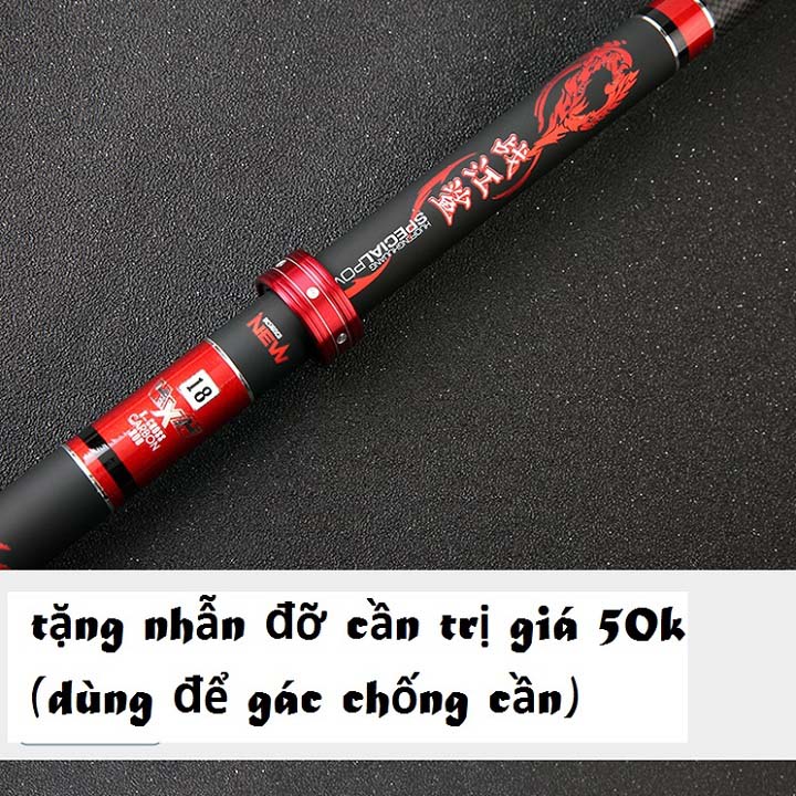 Cần câu đài Xích Long cao cấp SPECIALPOWER XL01, siêu nhẹ, dẻo dai, nhấc tĩnh 2.5kg   - SANAMI FISHING