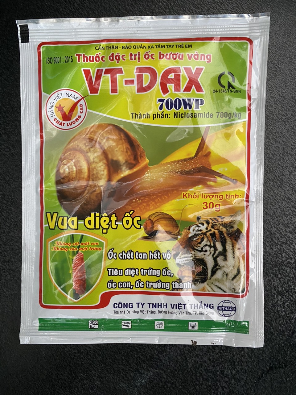 Thuốc đặc trị ốc VT-DAX Gói 30gram