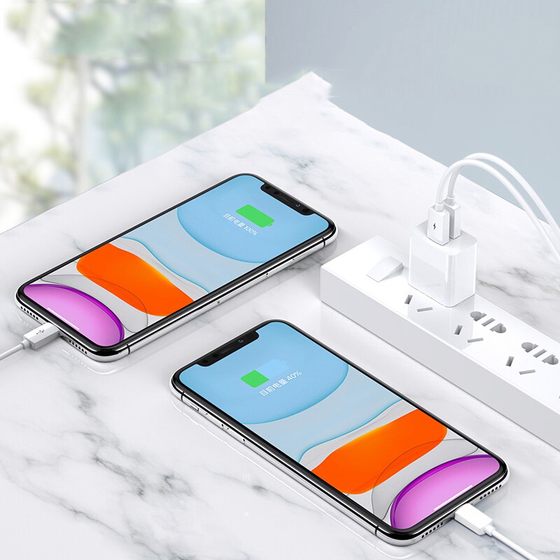 Sạc PISEN Dual USB Charger 2.1A, 10.5W