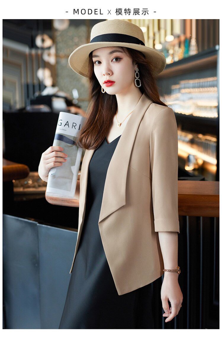 SeT  Đầm Kèm Áo Khoác Vest  Cao Cấp
