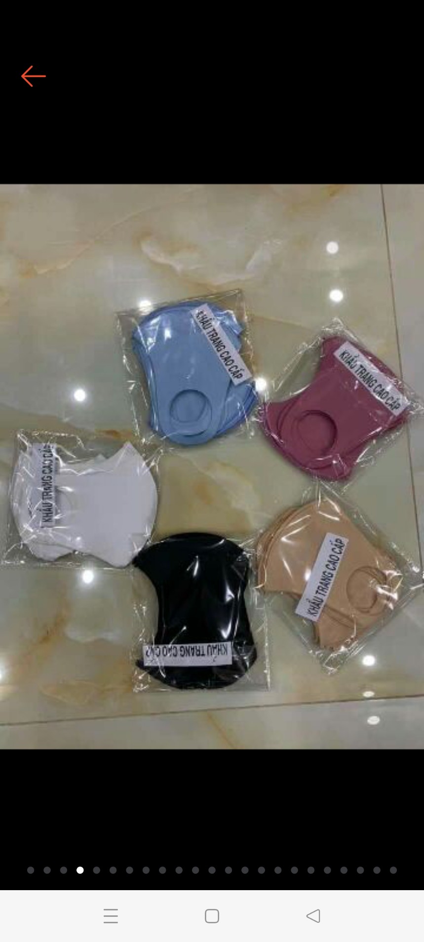 10 KHẨU TRANG VẢI SU POLY SIÊU RẺ