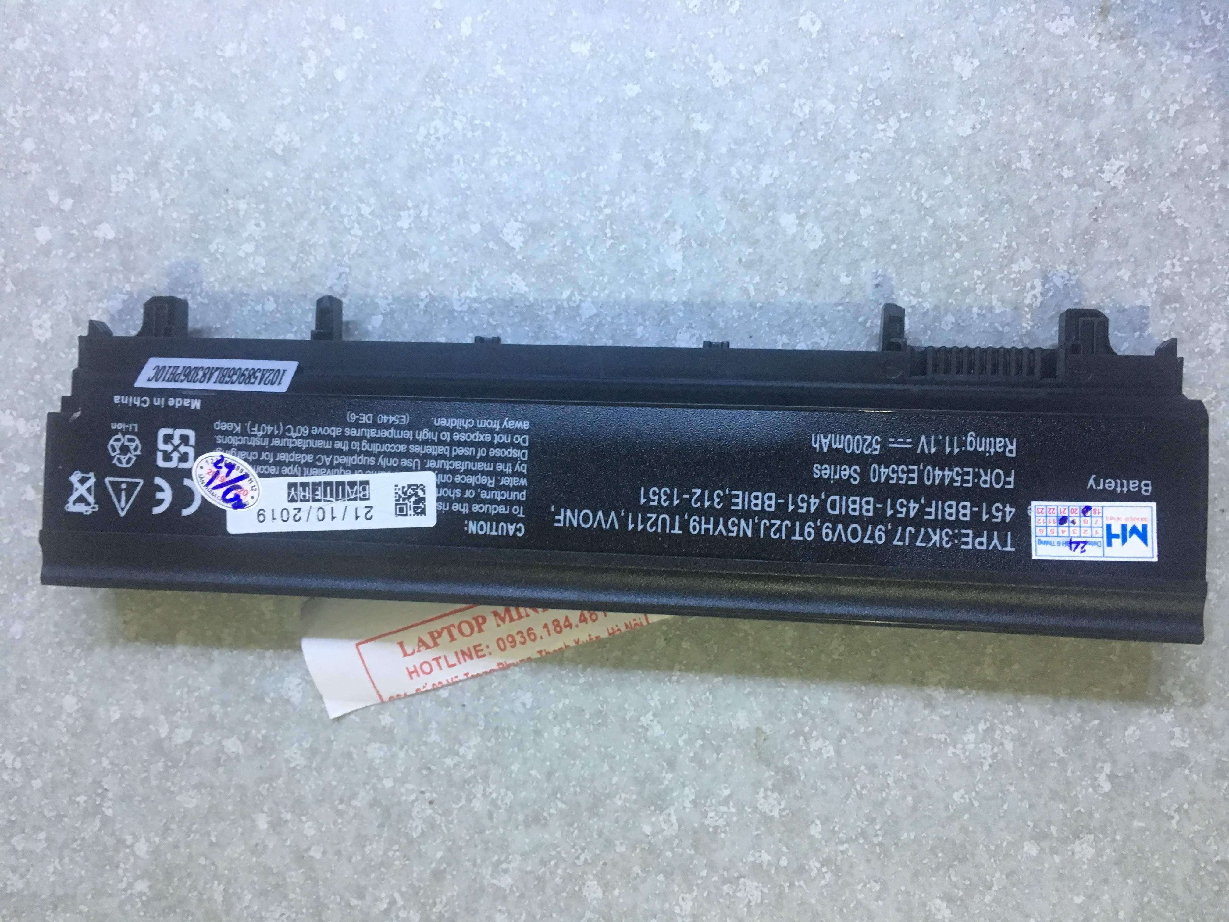 Pin laptop Dell Latitude E5540 loại tốt