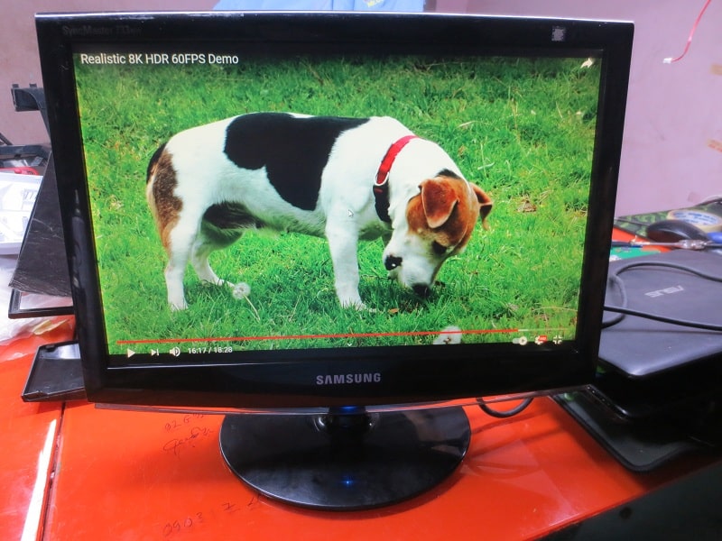 MÀN HÌNH MÁY TÍNH ĐỂ BÀN CHUYÊN DÙNG CHO CAMERA SAMSUNG 733NW 17''INCH ĐỘ PHÂN GIẢI TỐI ĐA 1440X900