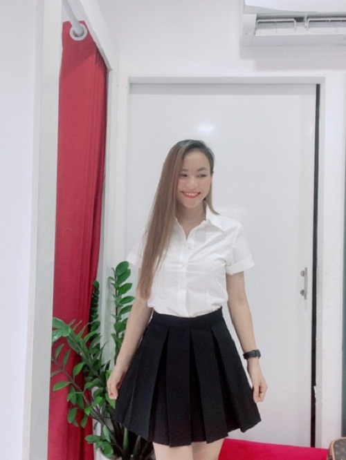 ÁO Sơ mi TRẮNG ngắn tay công sở