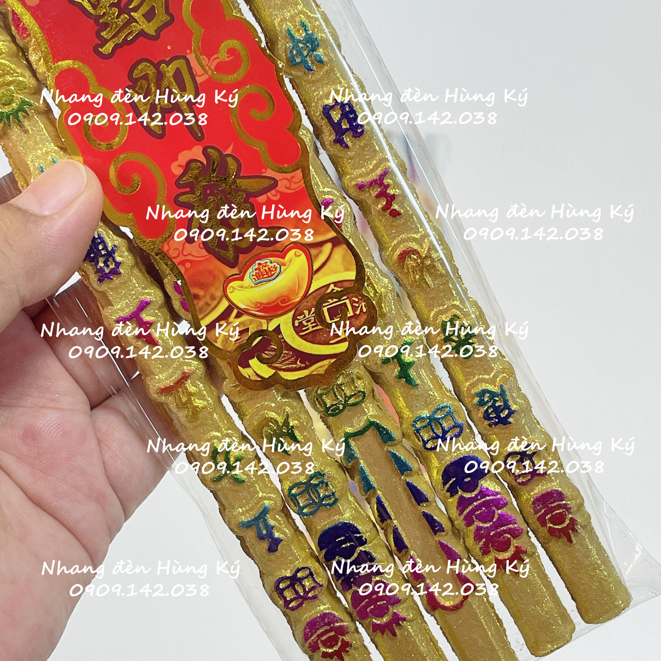 Nhang 5 cây đồng tiền Quế Lan Hương