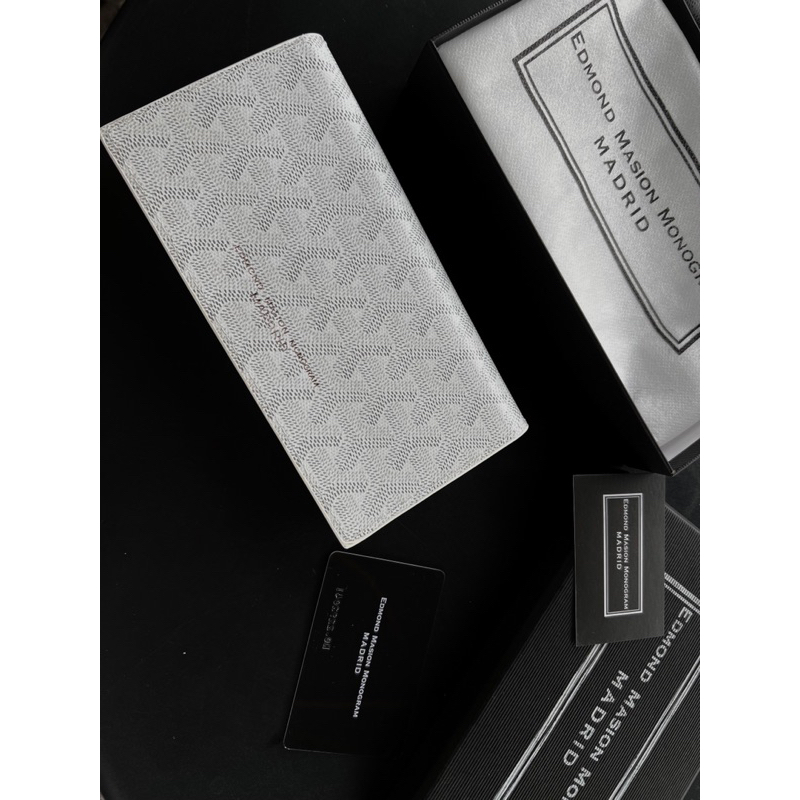 Ví Dài EDMOND MASION MONOGRAM Wallet EDM full box size 18cm
