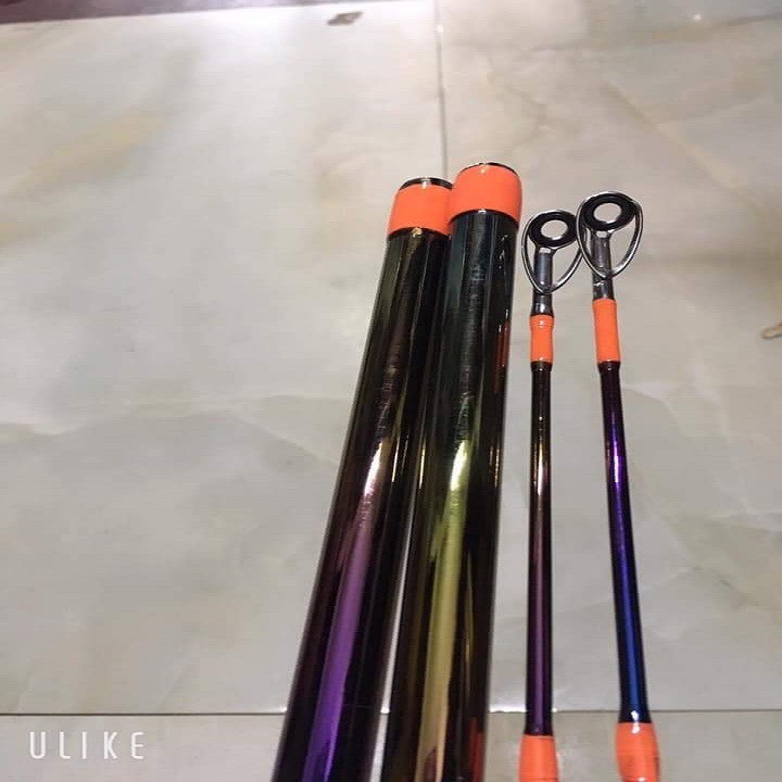 Cần câu lure 2 khúc Daiki 7 màu  (cam kết bán hàng chất lượng có bảo hành)