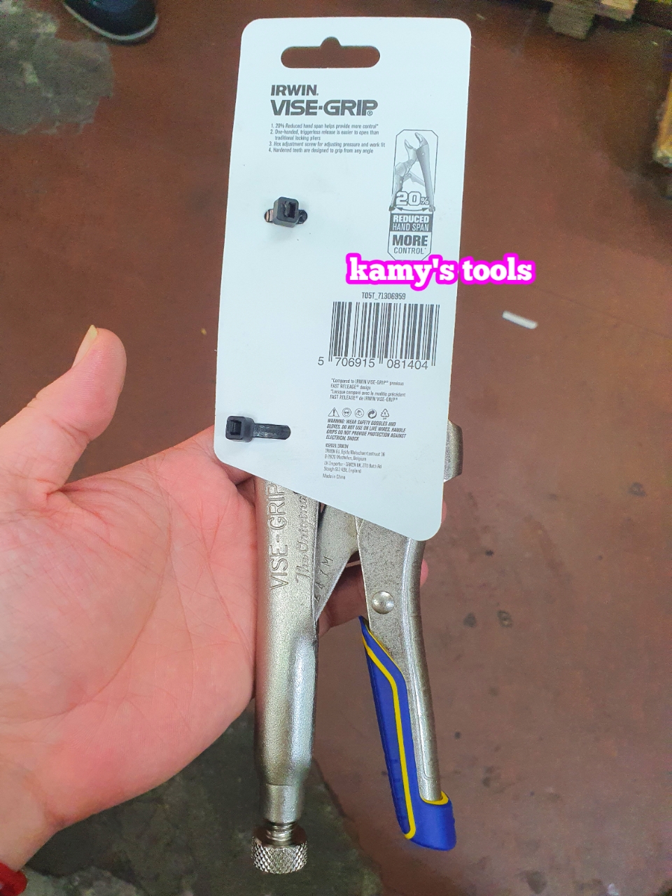 Kìm Bấm Chết 10 inch Cao Cấp Irwin 10WR T05T IRHT82578