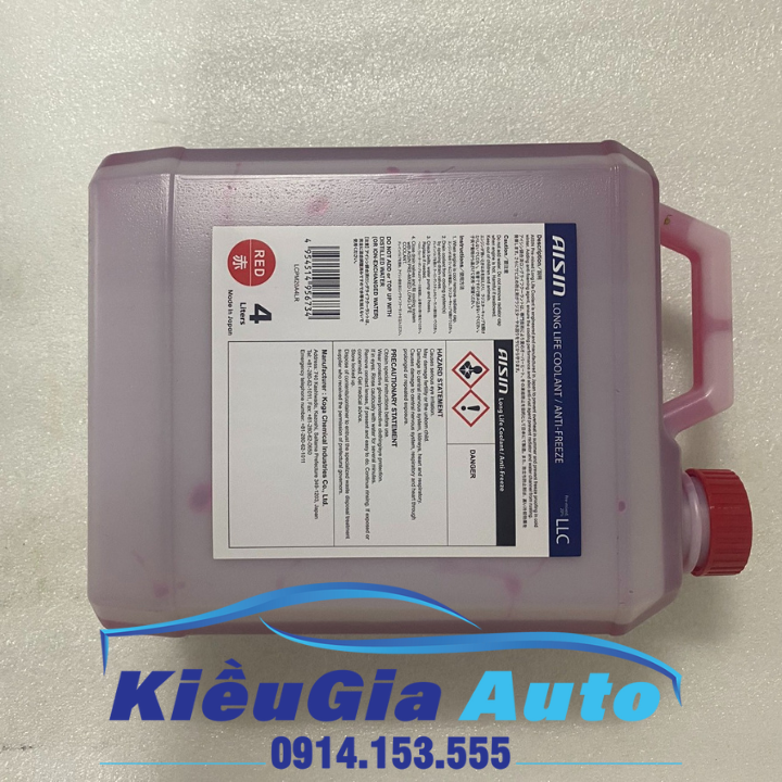 Nước làm mát xe động cơ Isuzu