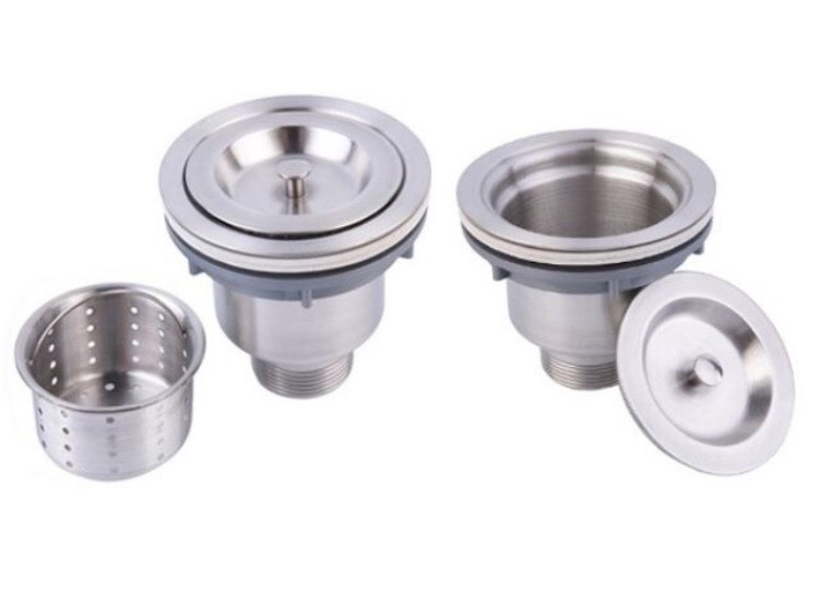 Bộ Xi Phông Chậu Rửa Chén 2 Hộc Phi 140mm – Thoát Nước Cực Nhanh, Ngăn Mùi Tuyệt Đối